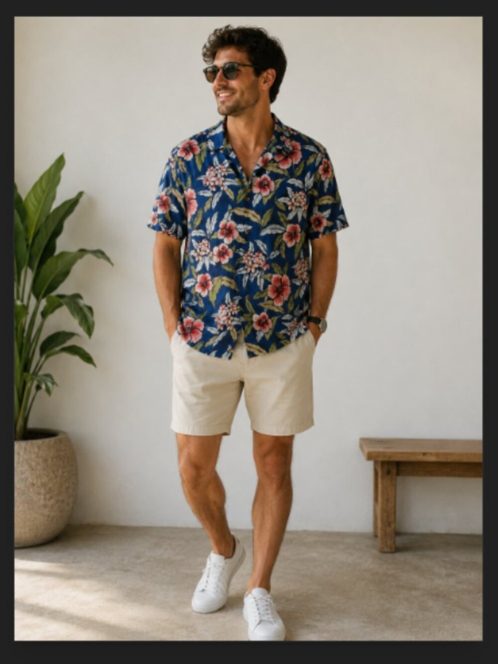 Tommy Bahama 100% Silk Hawaiian Camp Shirt Floral Button Down Short Sleeve Large